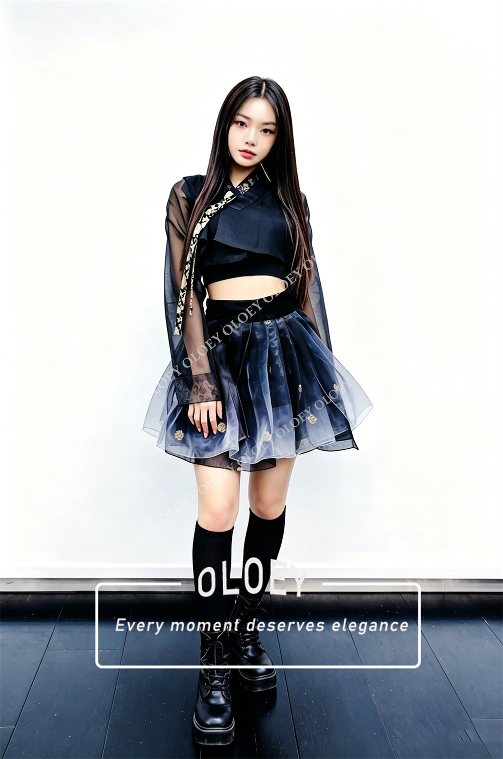 OLOEY Vintage Contrast Color S - đánh giá và giá Modern Korean Lifestyle